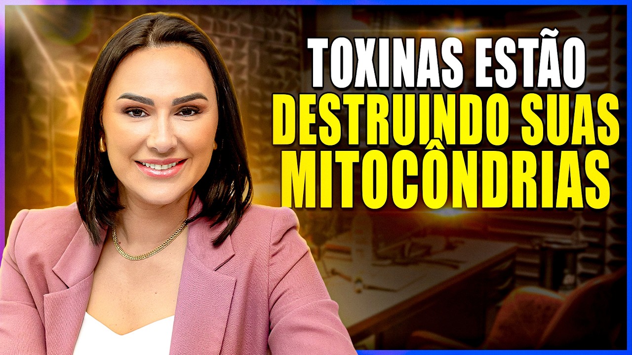 Como a Inflamação Crônica DESTRÓI suas MITOCÔNDRIAS e Você NEM SABE! - Dra. Andréia Mombach