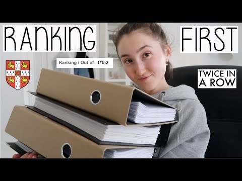 HOW I RANKED 1ST AT CAMBRIDGE UNIVERSITY TWICE IN A ROW | MY REVISION PIPELINE FROM START TO FINISH