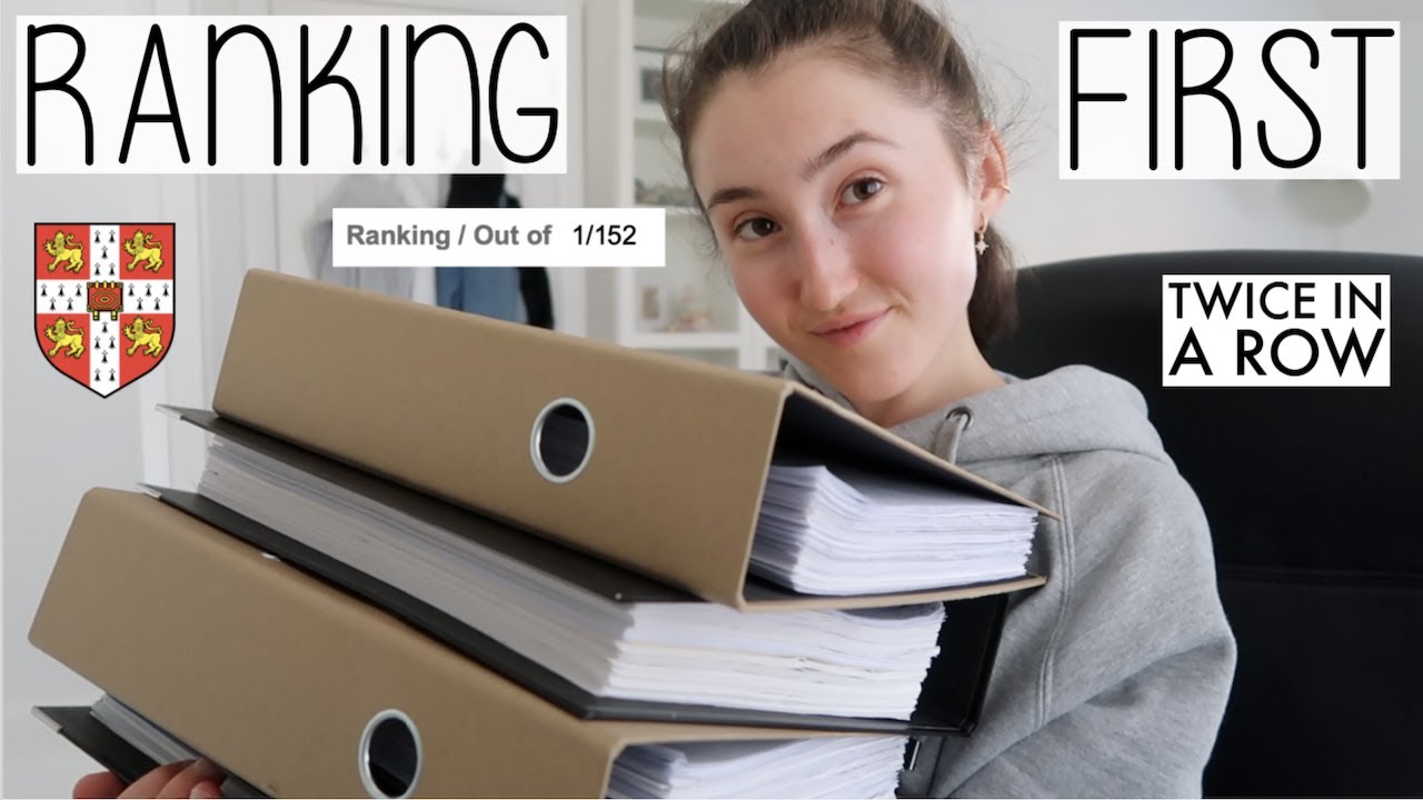 HOW I RANKED 1ST AT CAMBRIDGE UNIVERSITY TWICE IN A ROW | MY REVISION PIPELINE FROM START TO FINISH