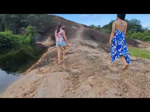 LOCAL TURÍSTICO LAJEDÃO DO GONÇALO EM CANDIBA BAHIA 