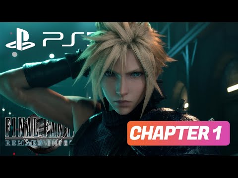 Final Fantasy VII Remake - THE DESTRUCTION OF MAKO REACTOR 1 - Chapter 1 -  PS5 Gameplay