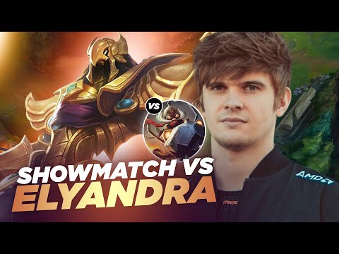 RHOBALAS : SHOWMATCH VS ELYANDRA - AZIR VS CORKI | LOL FR