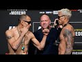 UFC 256: Weigh-in Faceoffs