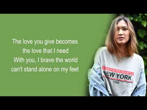 爱, 存在(Love, Exists) - Wei Qi Qi (魏奇奇) (ENGLISH COVER) (Ysabelle cover) [Full HD] lyrics