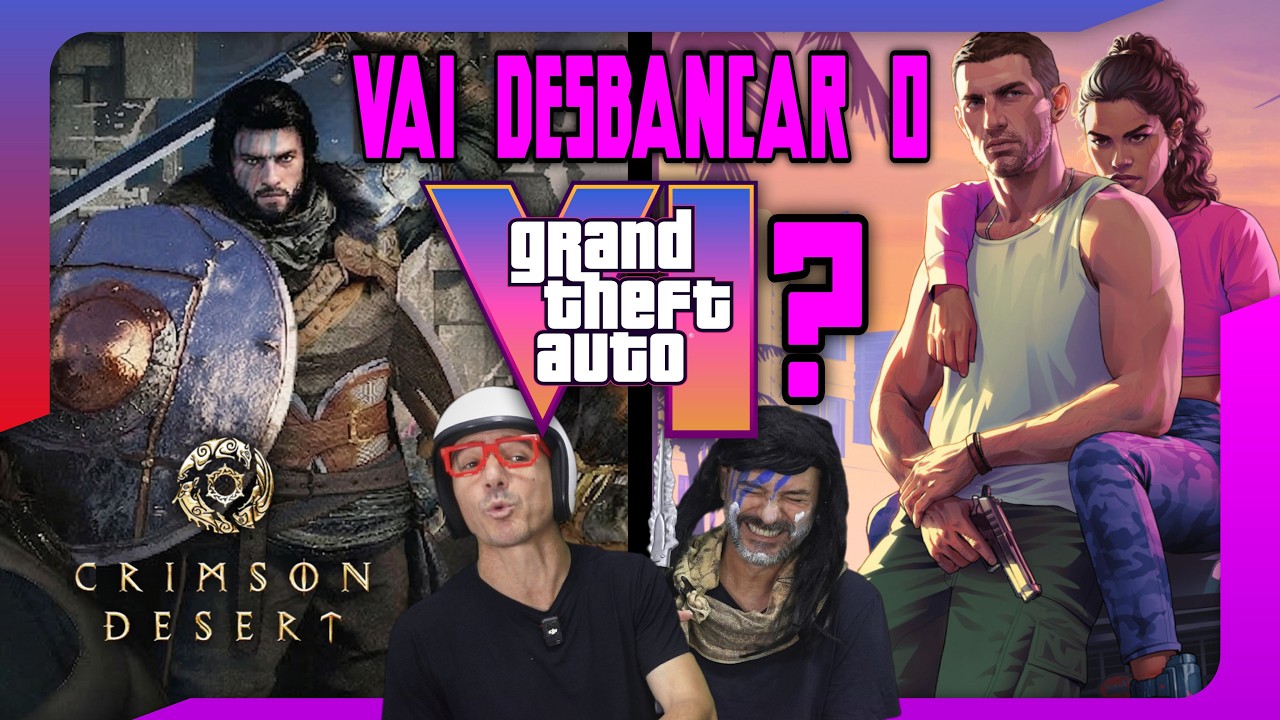 CRIMSON DESERT VAI DESTRUIR GTA 6?! 😱 AVALIAMOS TUDO! (+ CASTIGO NO FINAL) #CRIMSONDESERT