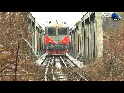 Fluieroasa 60-1151-9 Whistle Loko & Marfar CFR MARFĂ Freight Train in Defileul Crișului Negru Canyon