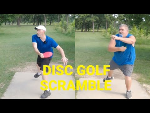 Disc Golf Scramble at TC Jester Park - Back 8