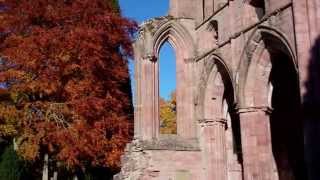 Sir Walter Scott Tomb Dryburgh Abbey Borders Of Scotland