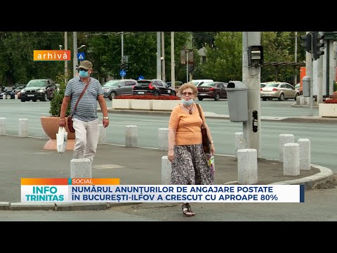 Numărul anunțurilor de angajare postate în București-Ilfov a crescut cu aproape 80%