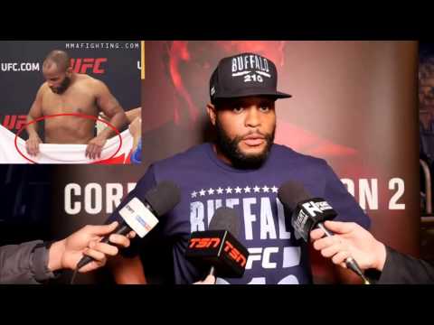 Brazilian Reporter calls out Daniel Cormier over Dirty Towel Trick UFC 210