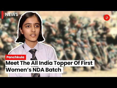Meet Shanan Dhaka, AIR 1 Of The First Women's NDA Batch