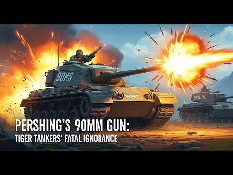 Pershing's 90mm Gun And Why Tiger Tankers Fatally Underestimated It