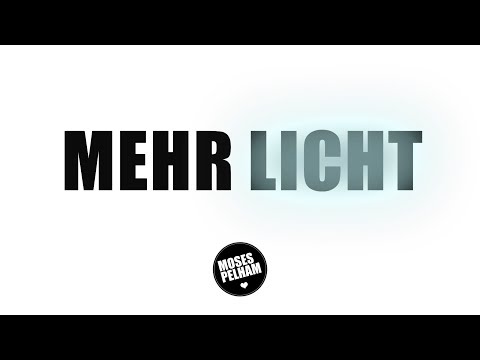 Moses Pelham - Mehr Licht - Lyric Video (Official 3pTV)