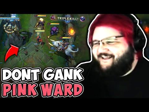 THIS IS WHY YOU DON'T DIVE PINK WARD ON SHACO!! - Pink Ward Highlights