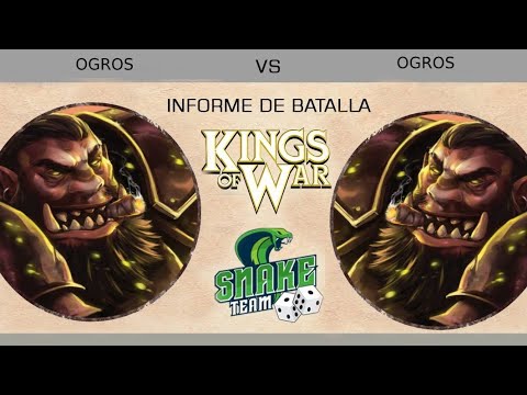 Kings of War partida 32: Ogros vs Ogros