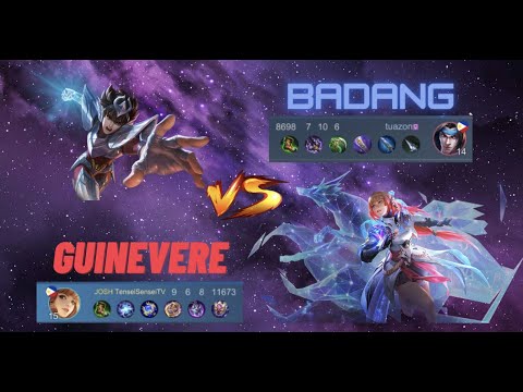 HOW TO COUNTER BADANG IN EXP LANE USING GUINEVERE BEST BUILD - DAILY TENSEI EPISODE 5 2023