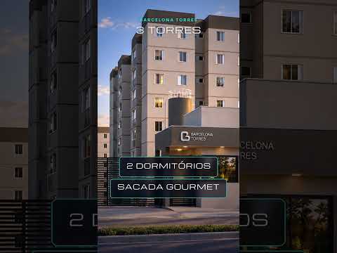 Barcelona Torres | Paiçandu-PR | 2 quartos com elevador #shorts