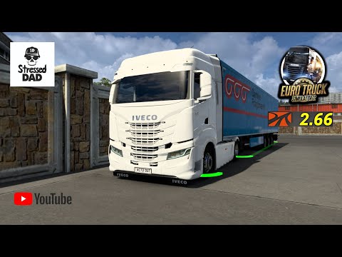 ETS2 ProMods 2.66 | Iveco S-Way | Zvolen to Košice in SLOVAKIA | Euro Truck Simulator 2 | Gameplay