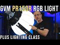 GVM PR150R RGB LED Light Plus Crucial Filmmaking Lighting Techniques!