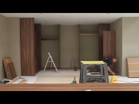 Walk In Wardrobes Installation - Sharps Bedroom