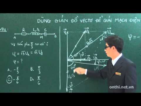 Chương 3-Bài 7-Dùng giản đồ véctơ để giải mạch điện