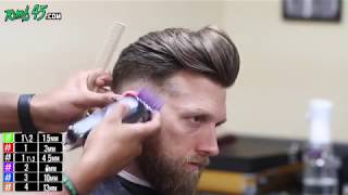How to Fade to Long Hair on top! Bald Fade