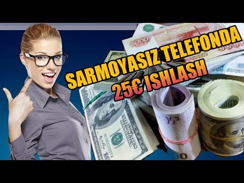 Zareklamy Telefonda Bomba sarmoyasiz 25€ ishlash - Интернетда сармоясиз 25€ ишлаш