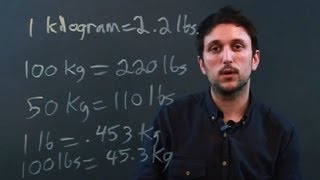 What Is the Difference Between Pounds & Kilograms : Measurement Conversions
