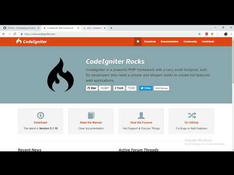 Set up and Create Rest Api Using Codeigniter PHP Framework