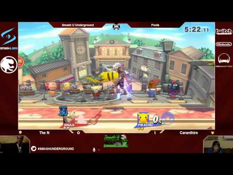 SUU#1 - The N (Shulk) Vs. Caranthire (Pikachu) - Pools - Smash 4 Wii U