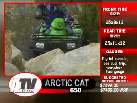 ATV Television Test - 2004 Arctic Cat 650