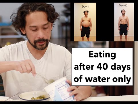 40-Day Water Fast Journey (Re-feeding)