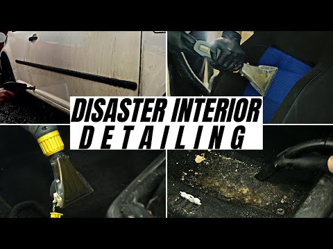 Filthy Golf Gets Deep Cleaned - Car detailing