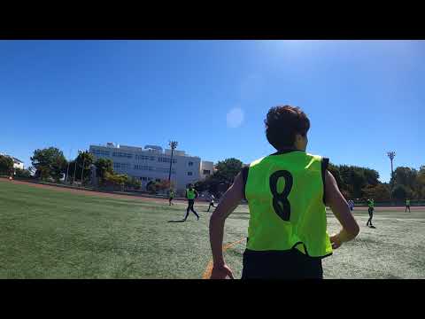 210919AM エンジョイサッカー　青天の霹靂