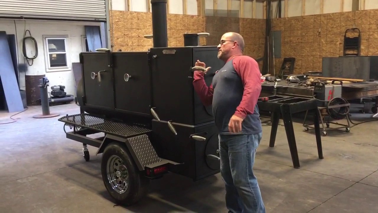 24x60 elevated Cabinet on modified trailer