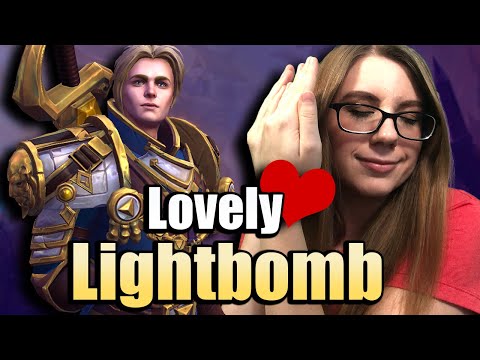 Protect and Attack! Lightbombs and Chat Bombs for Anduin - Heroes of the Storm w Kiyeberries