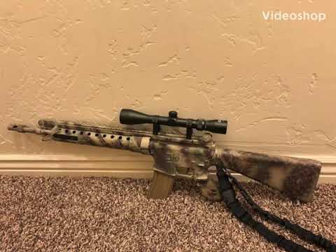 Airsoft Custom Built DMR Gameplay!