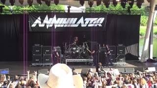 Annihilator   No Zone   I Am In Command Rock Hard Festival 2014