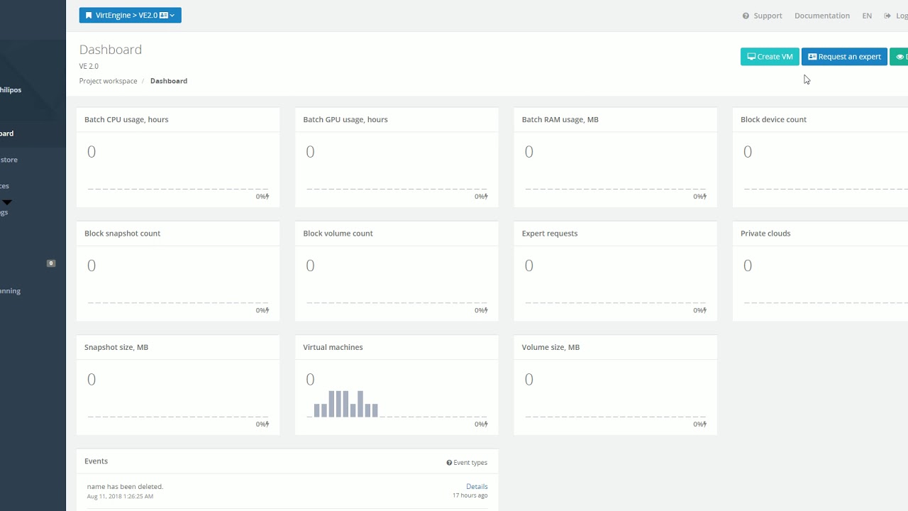 VirtEngine Waldur - Hybrid Cloud Orchestrator demo video
