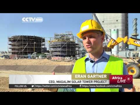 World's highest solar tower is under construction in the Negev desert World's highest solar tower is under construction in the Negev desert