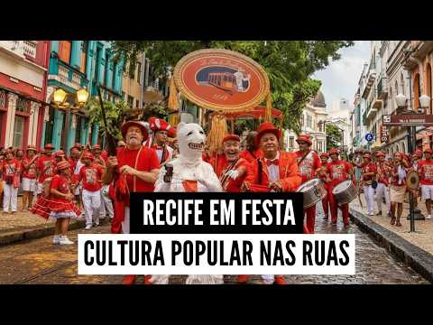 Carnival took over downtown Recife - Popular Culture Circuit