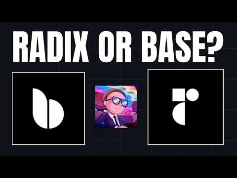 Base UI vs Radix - I Tested Both (Here’s What You Should Use)