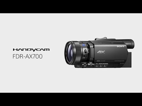 Sony | Handycam® | FDR-AX700 - Product Feature - 4K HDR(HLG)
