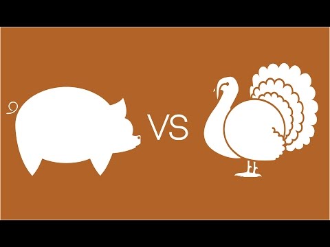 The ultimate Thanksgiving debate: Ham v. Turkey