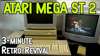 Video thumbnail for Atari Mega ST 2 - 3-minute retro-revival by ezContents