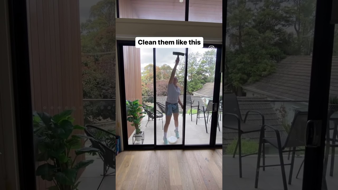 Cleaning Windows The Easy + Best Way #cleaningwindows #forallaustralia