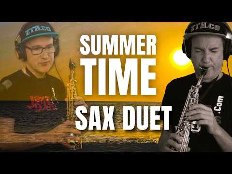 Summertime Sax Duet tutorial in Tone, Articulation & Expression etc