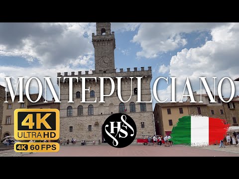 🍇 Walking Tour of Montepulciano 🇮🇹 | Explore the Beautiful Tuscan Hill Town