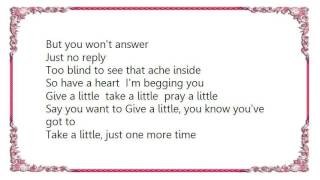 Boyzone - Give a Little Lyrics