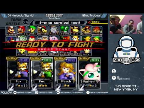 Nebulous Melee 85: Doubles - Grand Finals: DJ Nintendo/Big Kid vs. iBDW/Ryobeat